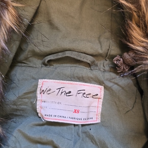 Free People Golden Quills Womens Military Parka Size XS See Measurements - Picture 13 of 15